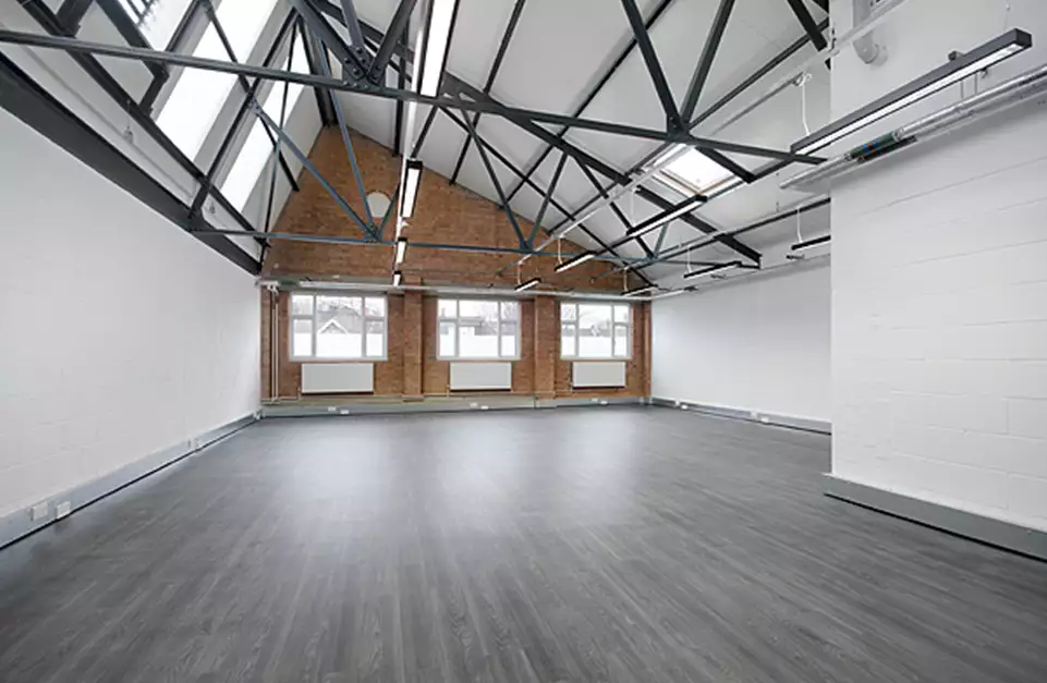 Office space to rent at The Light Box, 111 Power Road, Chiswick, London, unit PC.129, 925 sq ft (85 sq m).