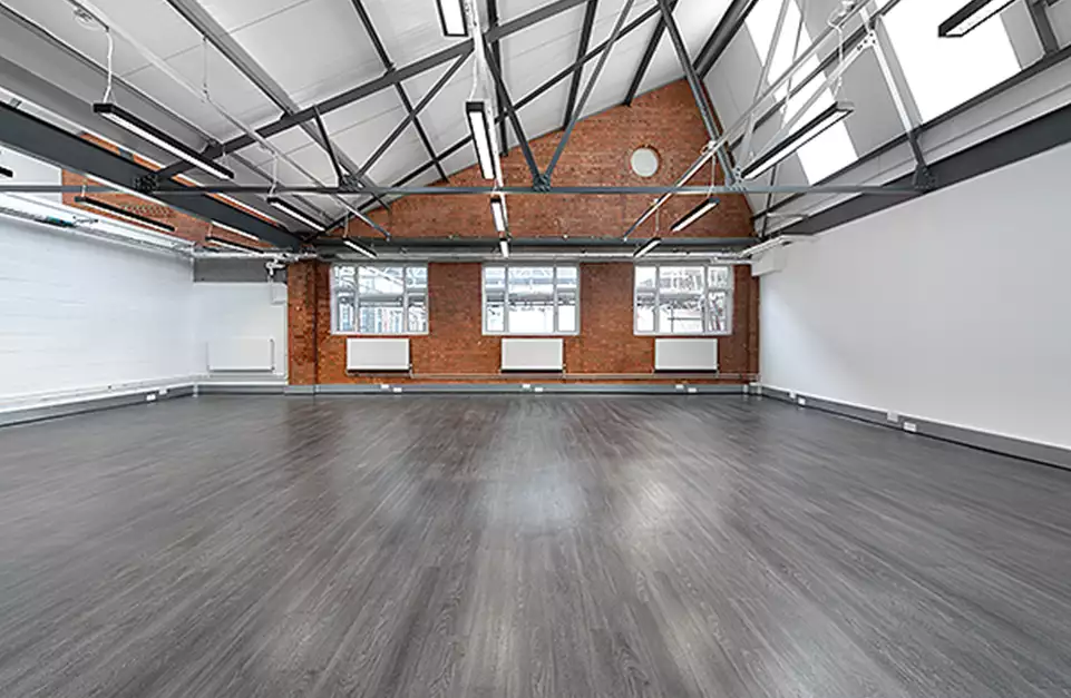 Office space to rent at The Light Box, 111 Power Road, Chiswick, London, unit PC.143, 1285 sq ft (119 sq m).