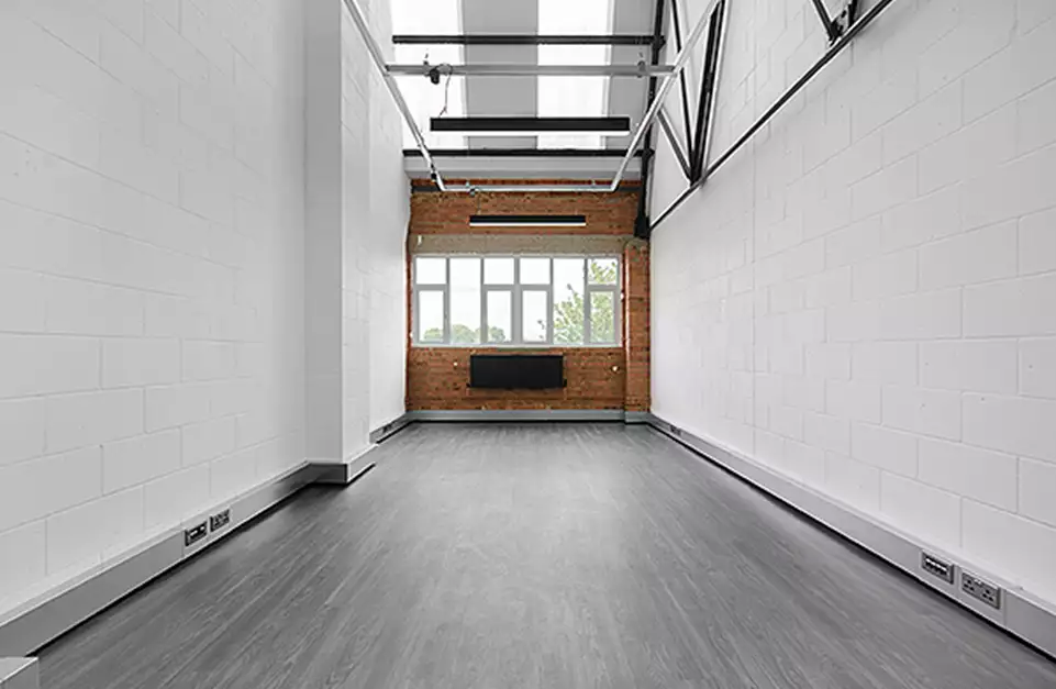 Office space to rent at The Light Box, 111 Power Road, Chiswick, London, unit PC.148, 321 sq ft (29 sq m).