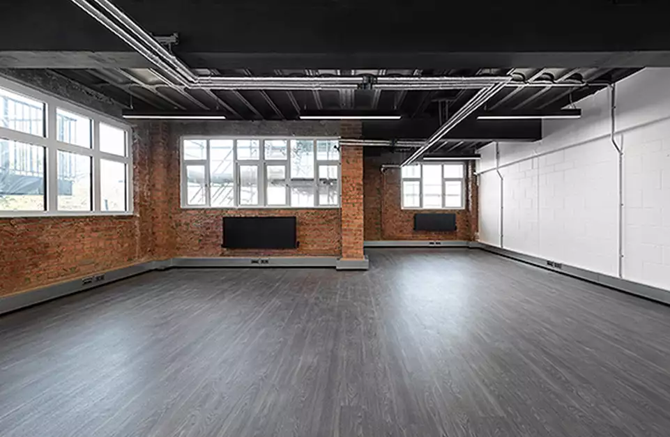 Office space to rent at The Light Box, 111 Power Road, Chiswick, London, unit PC.151, 618 sq ft (57 sq m).