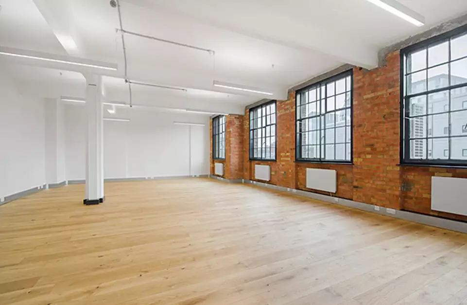 Office space to rent at The Print Rooms, 164/180 Union Street, Waterloo, London, unit LI.307/8, 878 sq ft (81 sq m).