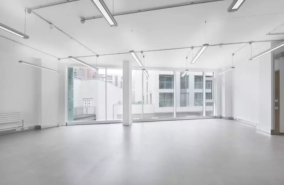 Office space to rent at The Light Bulb, 1 Filament Walk, Wandsworth, London, unit LU.112, 801 sq ft (74 sq m).