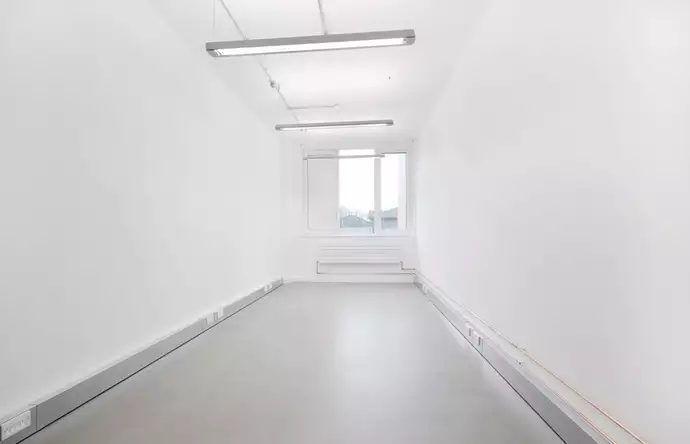 Office space to rent at The Light Bulb, 1 Filament Walk, Wandsworth, London, unit LU.123, 238 sq ft (22 sq m).