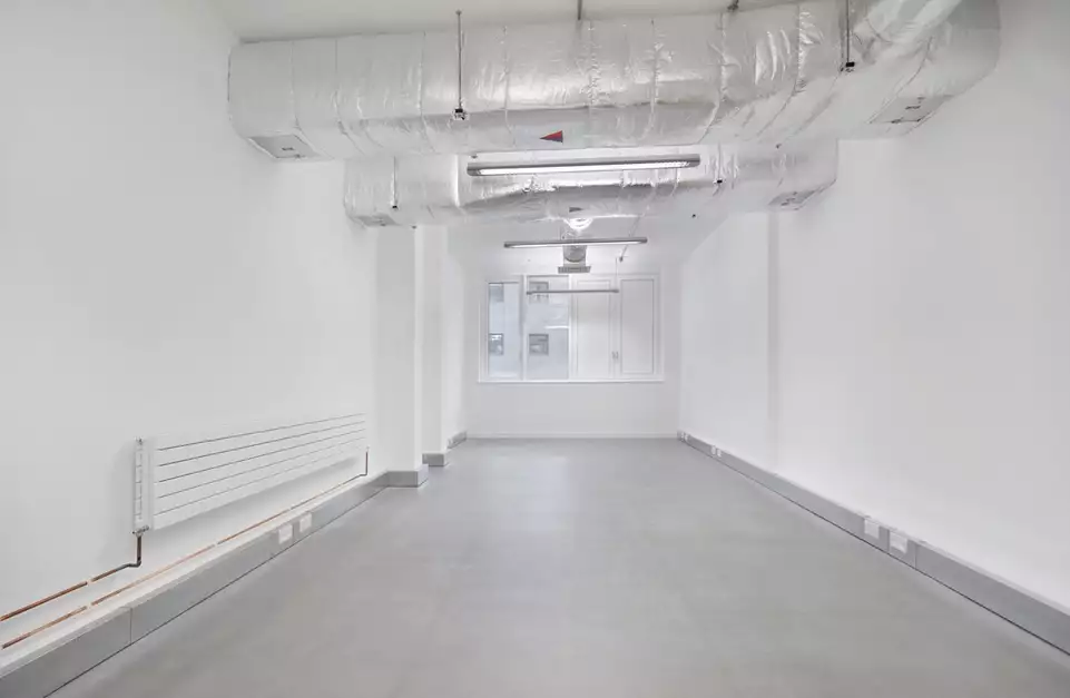 Office space to rent at The Light Bulb, 1 Filament Walk, Wandsworth, London, unit LU.201, 410 sq ft (38 sq m).