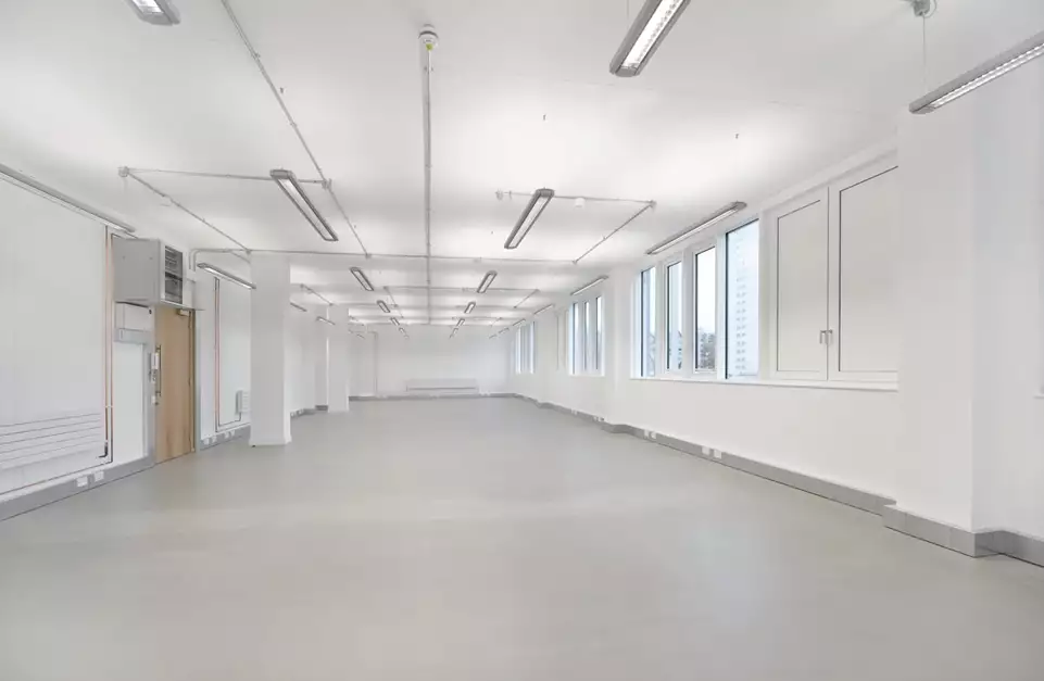 Office space to rent at The Light Bulb, 1 Filament Walk, Wandsworth, London, unit LU.317, 1653 sq ft (153 sq m).