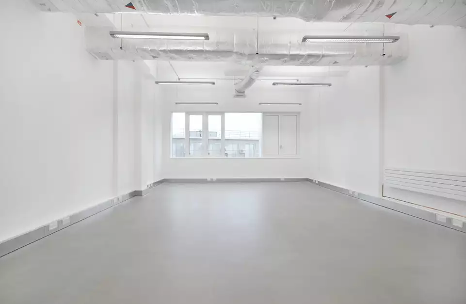 Office space to rent at The Light Bulb, 1 Filament Walk, Wandsworth, London, unit LU.402, 640 sq ft (59 sq m).