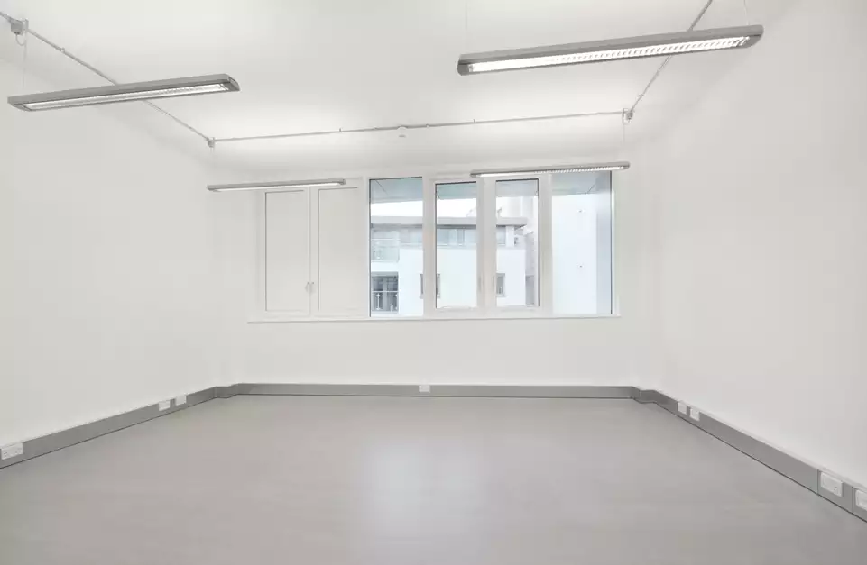 Office space to rent at The Light Bulb, 1 Filament Walk, Wandsworth, London, unit LU.410, 369 sq ft (34 sq m).