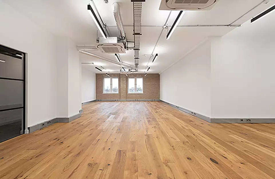 Office space to rent at Wenlock Studios, 50-52 Wharf Road, Islington, London, unit WR.4.07, 1062 sq ft (98 sq m).