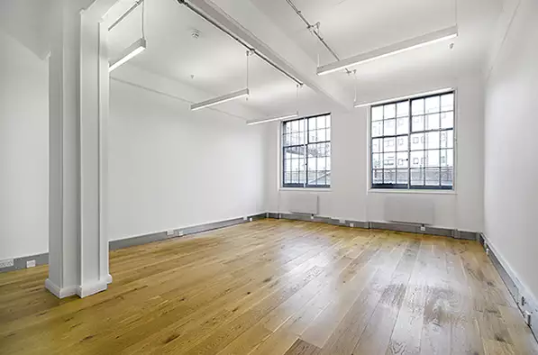 Office space to rent at The Print Rooms, 164/180 Union Street, Waterloo, London, unit LI.107, 389 sq ft (36 sq m).