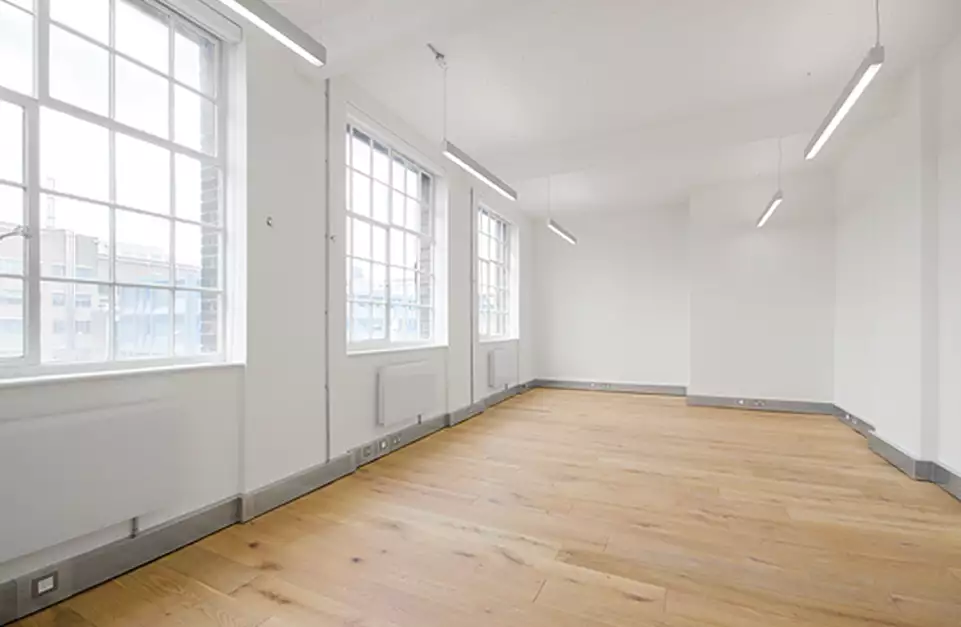 Office space to rent at The Print Rooms, 164/180 Union Street, Waterloo, London, unit LI.312, 442 sq ft (41 sq m).