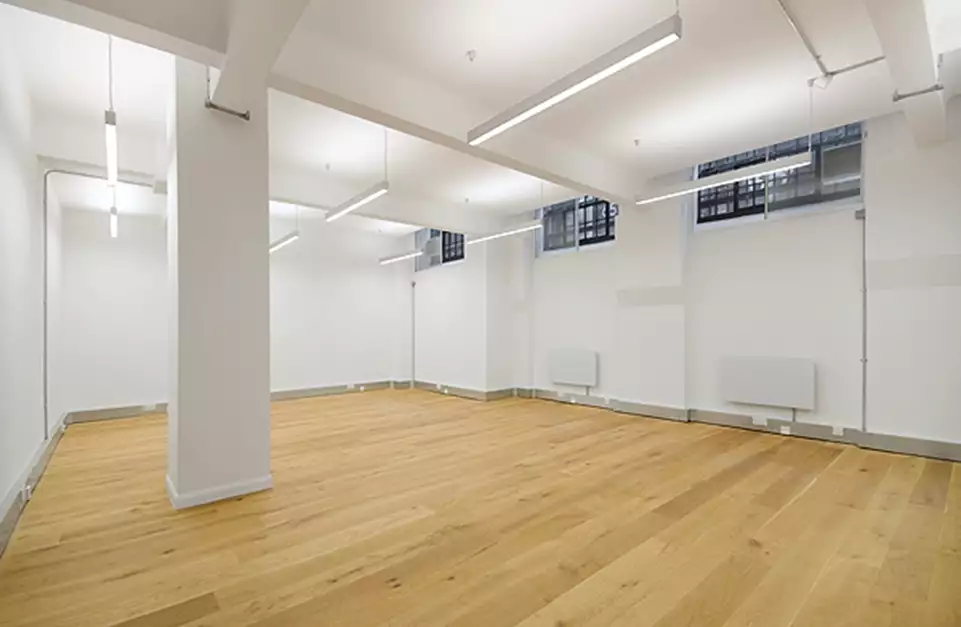 Office space to rent at The Print Rooms, 164/180 Union Street, Waterloo, London, unit LI.LG07, 625 sq ft (58 sq m).