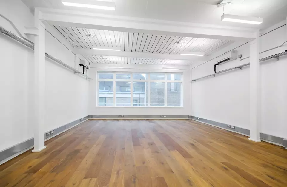 Office space to rent at The Record Hall, 16-16A Baldwins Gardens, London, unit RH.206, 503 sq ft (46 sq m).