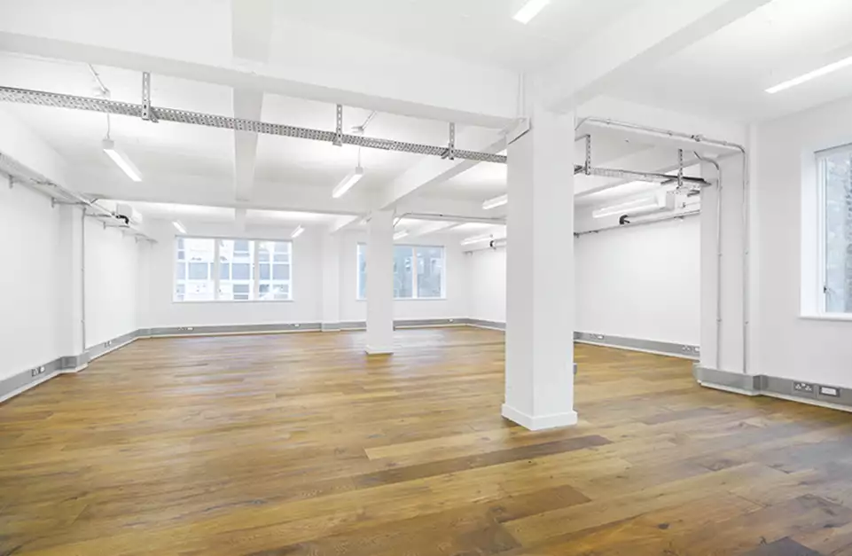 Office space to rent at The Record Hall, 16-16A Baldwins Gardens, London, unit RH.220, 1064 sq ft (98 sq m).
