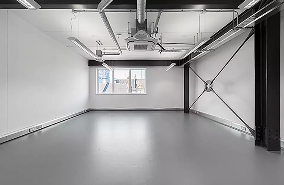 Office space to rent at Vox Studios, 1-45 Durham Street, London, unit WS.N201B, 502 sq ft (46 sq m).