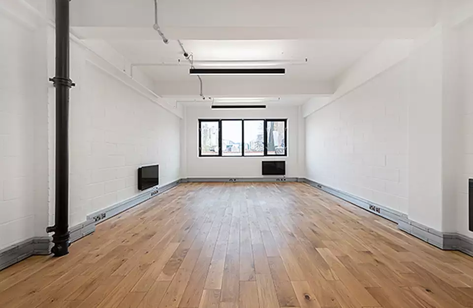 Office space to rent at Vox Studios, 1-45 Durham Street, London, unit WS.N204, 460 sq ft (42 sq m).
