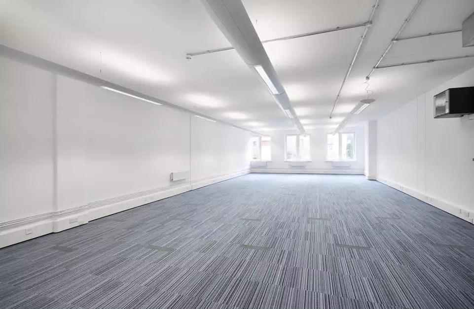 Office space to rent at Wenlock Studios, 50-52 Wharf Road, Islington, London, unit WR.1.04, 1306 sq ft (121 sq m).