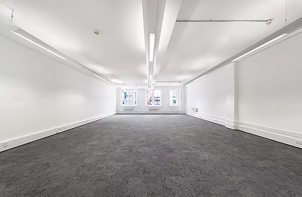 Office space to rent at Wenlock Studios, 50-52 Wharf Road, Islington, London, unit WR.2.03, 1222 sq ft (113 sq m).