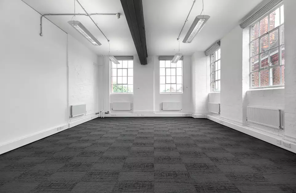 Office space to rent at Barley Mow Centre, 10 Barley Mow Passage, Chiswick, London, unit BM2E.06, 506 sq ft (47 sq m).