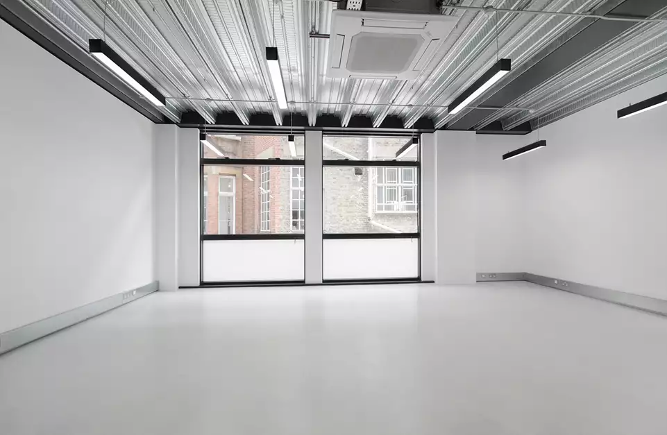 Office space to rent at Barley Mow Centre, 10 Barley Mow Passage, Chiswick, London, unit BMGS.05, 468 sq ft (43 sq m).