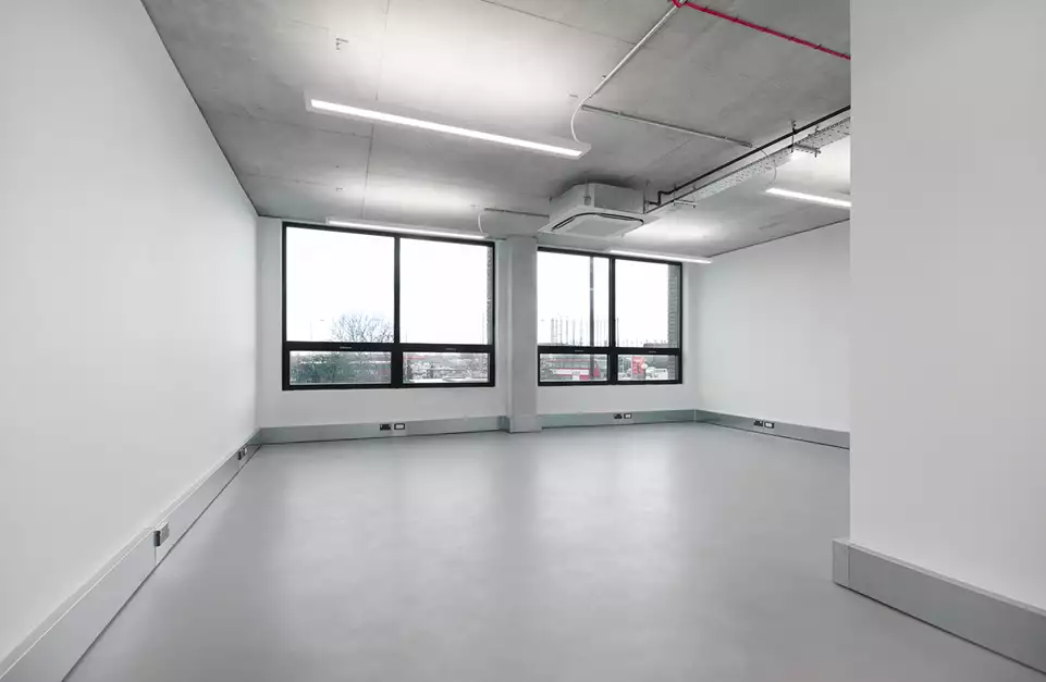 Office space to rent at Grand Union Studios, 332 Ladbroke Grove, London, unit GU.1.20, 448 sq ft (41 sq m).