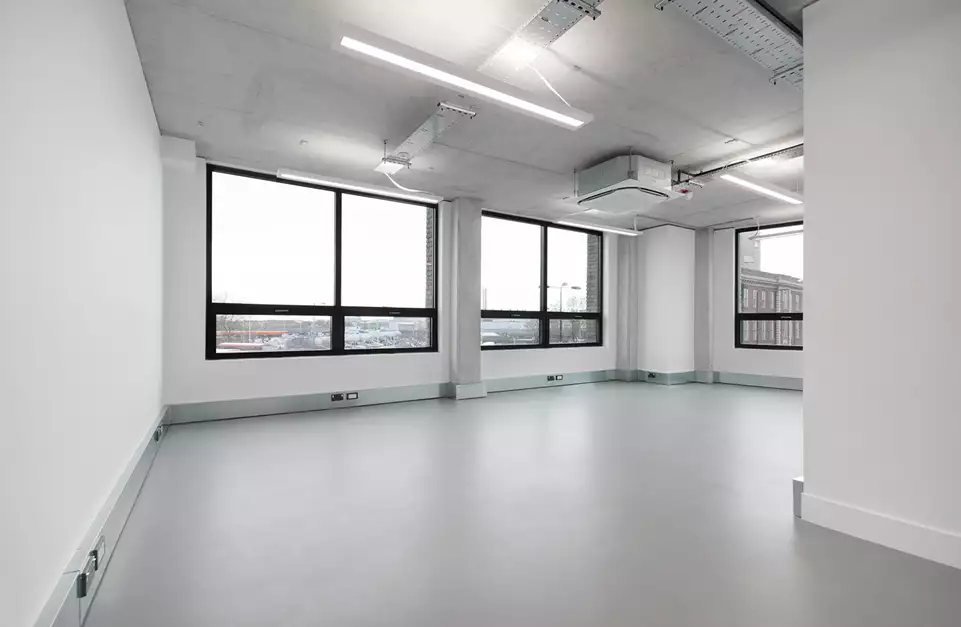 Office space to rent at Grand Union Studios, 332 Ladbroke Grove, London, unit GU.2.21, 498 sq ft (46 sq m).