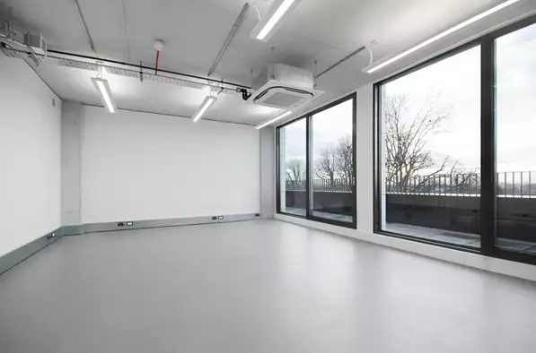 Office space to rent at Grand Union Studios, 332 Ladbroke Grove, London, unit GU.5.20, 435 sq ft (40 sq m).