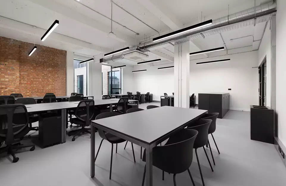 Office space to rent at Mare Street Studios, 203/213 Mare Street, Hackney, London, unit MS.210, 938 sq ft (87 sq m).