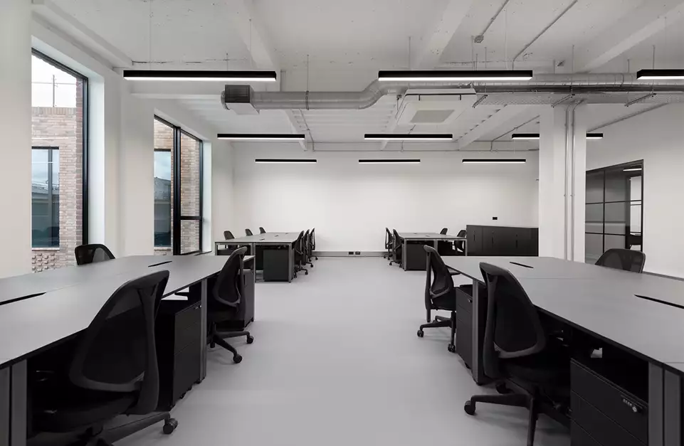Office space to rent at Mare Street Studios, 203/213 Mare Street, Hackney, London, unit MS.210, 938 sq ft (87 sq m).