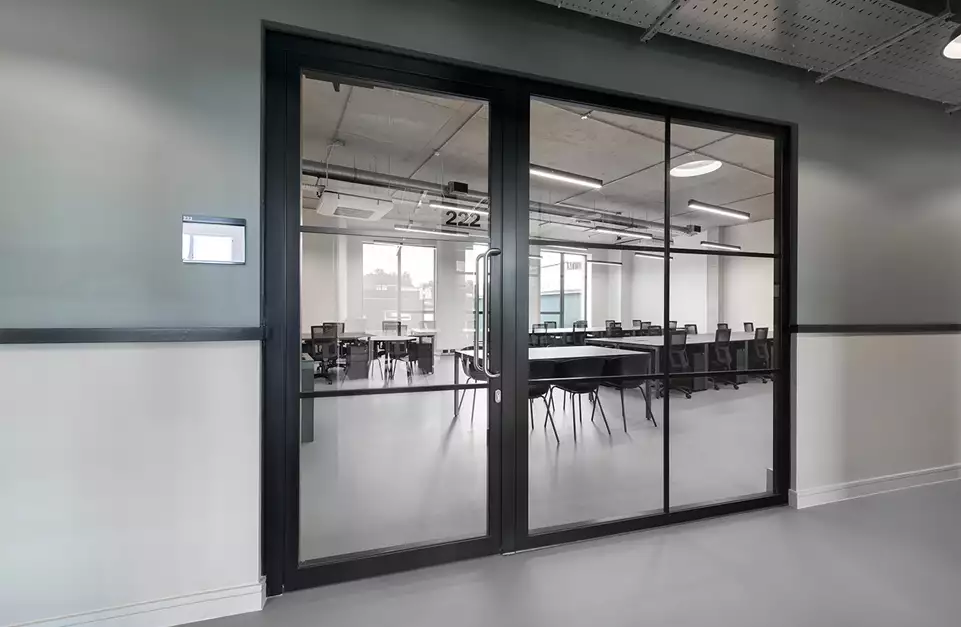 Office space to rent at Mare Street Studios, 203/213 Mare Street, Hackney, London, unit MS.222, 1122 sq ft (104 sq m).