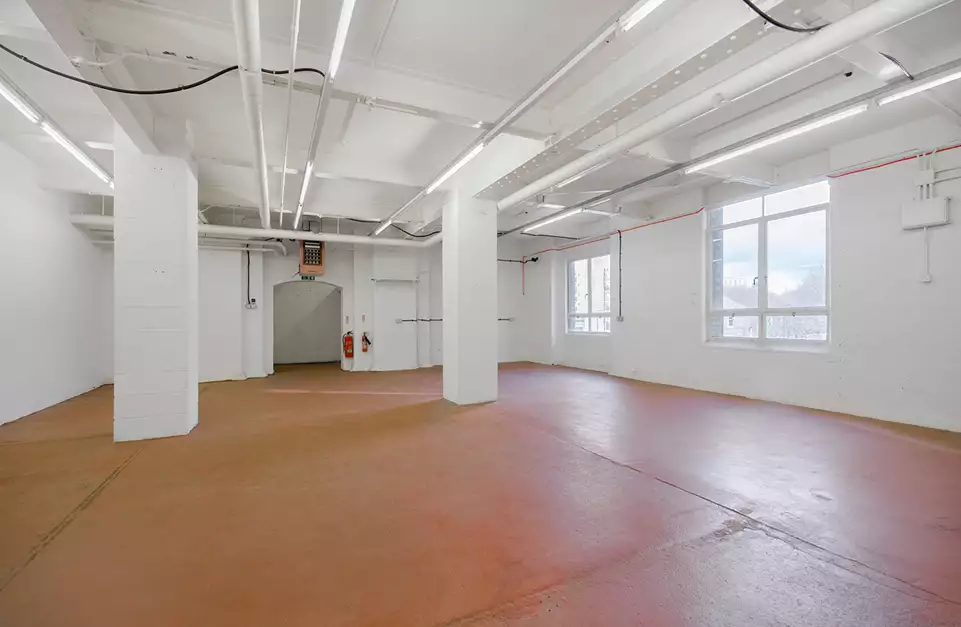 Office space to rent at The Biscuit Factory, Drummond Road, London, unit TB.B105/6, 1794 sq ft (166 sq m).