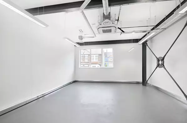 Office space to rent at Vox Studios, 1-45 Durham Street, London, unit WS.N101B, 502 sq ft (46 sq m).