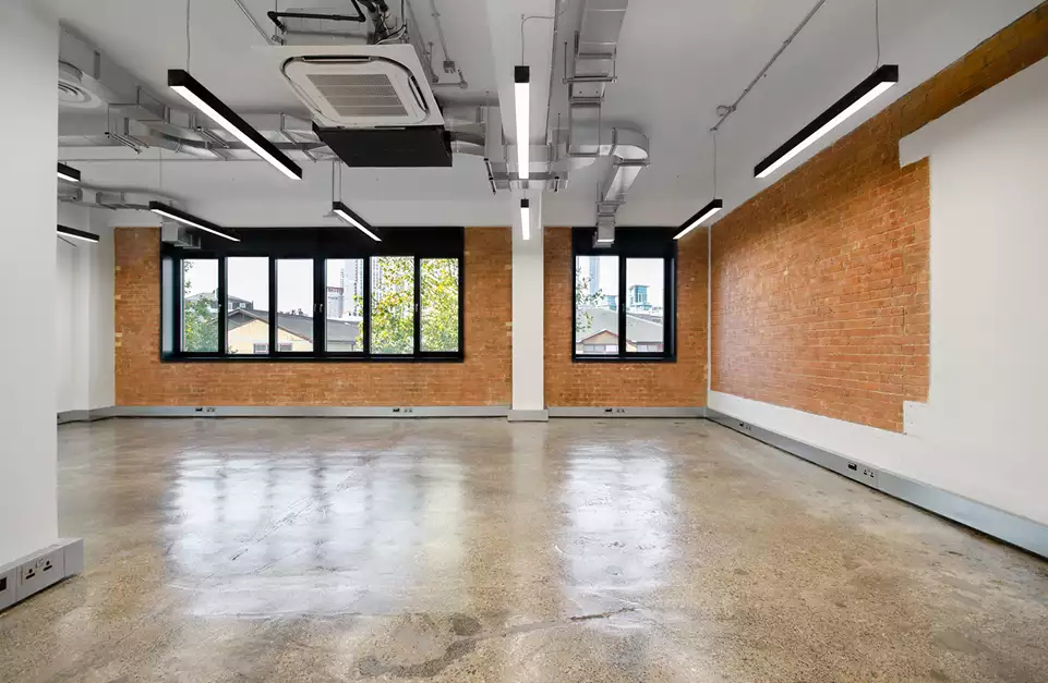Office space to rent at Vox Studios, 1-45 Durham Street, London, unit WS.W101, 698 sq ft (64 sq m).